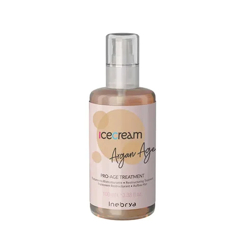 Inebrya Ice Cream Argan Age Pro-age Treatment Argan Oil Restructuring 100 ml
