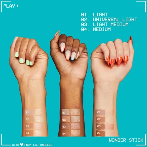 Nyx Professional Makeup Wonder Stick Double-ended Cream Contour & Highlighter Stick Fair