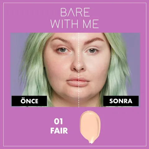 NYX Bare With Me Vegan Concealer Serum 01 Fair