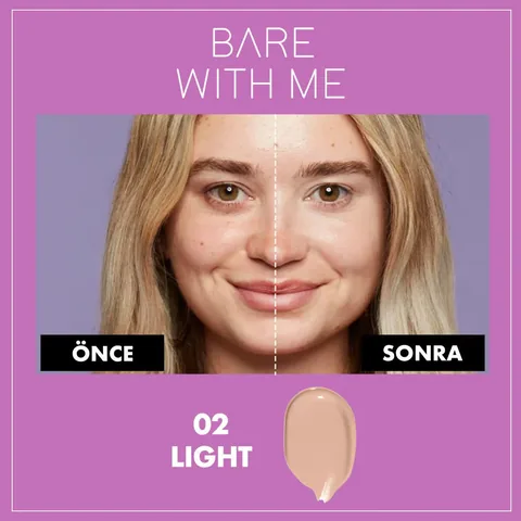 NYX Bare With Me Kapatıcı Serum 02 Light - Feuchtigkeitsspendender Concealer