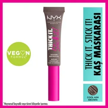 Накладка для бровей Nyx Professional Makeup Cool Ash Brown