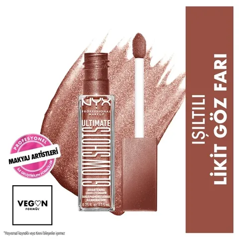 Nyx Ultimate Glow Shots Flüssiger Lidschatten 09 Mango Moment
