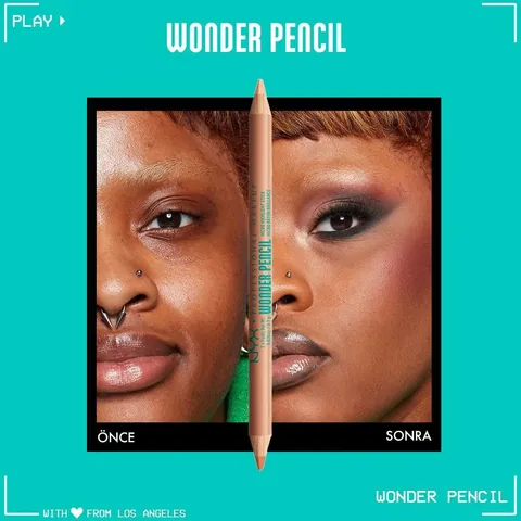 Nyx Professional Makeup Wonder Pencil Double-sided Highlighter &amp; Concealer Pencil Warm Deep