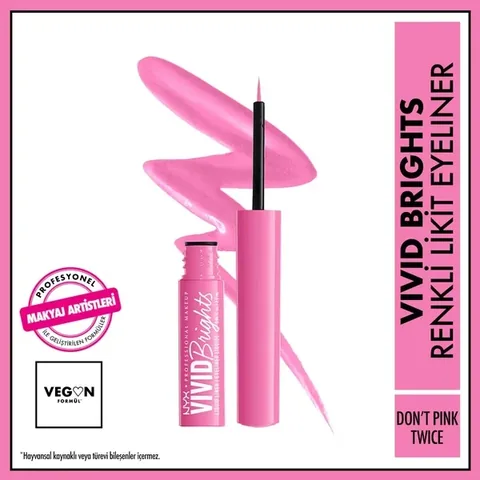 NYX Vivid Brights Flüssigeyeliner