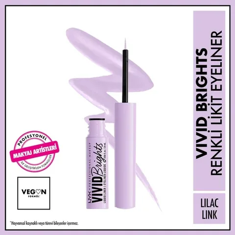 NYX Vivid Brights Flüssigeyeliner