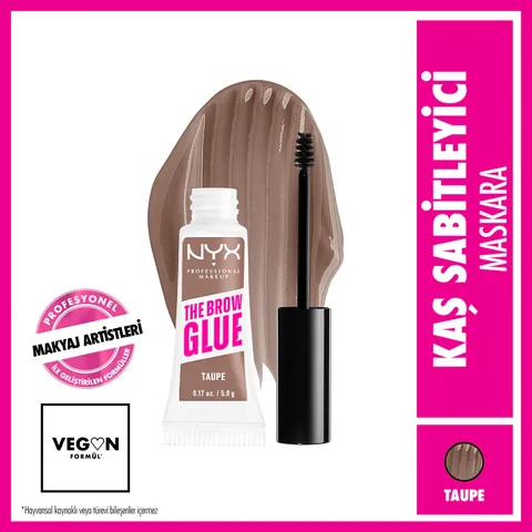 Nyx Professional Makeup The Brow Glue Instant Brow Styler Eyebrow Fixing Mascara Taupe