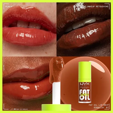 Nyx Professional Makeup Fat Oil Lip Drip Shine Lip Oil Scrollin