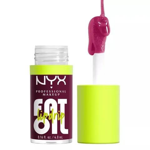 NYX Fat Oil Lip Drip - Hydratisierendes Himbeer Glanz Lippenöl