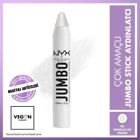 Набор для макияжа Nyx Professional Makeup Джамбо Стик Мультифункциональный Осветляющий Ванильное Мороженое