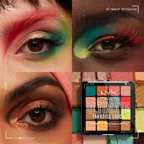 Палитра теней для век Nyx Professional Makeup Ultimate Shadow Palette Paradise Shock