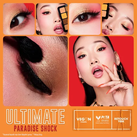 Палитра теней для век Nyx Professional Makeup Ultimate Shadow Palette Paradise Shock