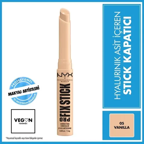Nyx Pro Fix Stick Concealer 05 Vanilla mit Hyaluronsäure