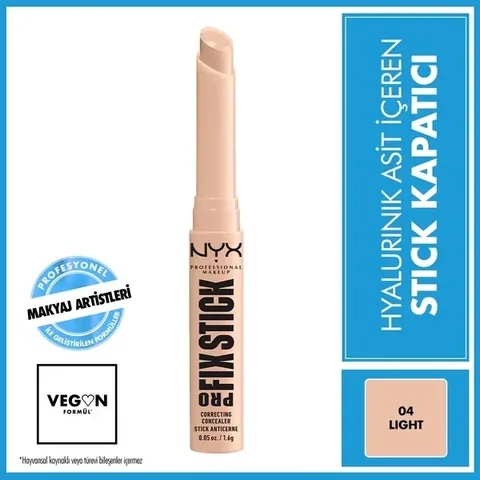 Nyx Pro Fix Stick Concealer 04 Light mit Hyaluronsäure