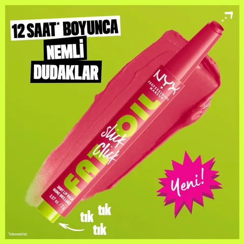 Бальзам для губ Nyx Professional Makeup Fat Oil Slick Click Shine 10