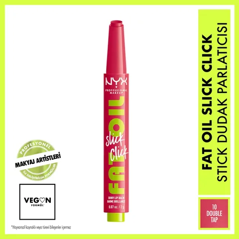 Бальзам для губ Nyx Professional Makeup Fat Oil Slick Click Shine 10