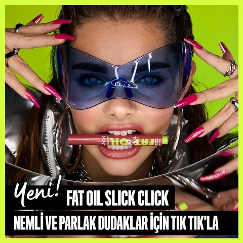 Бальзам для губ Nyx Professional Makeup Fat Oil Slick Click Shine 12