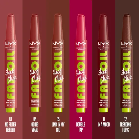 Бальзам для губ Nyx Professional Makeup Fat Oil Slick Click Shine 12
