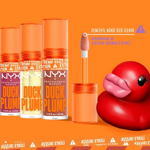 NYX Duck Plump Lip Gloss 08 Mauve - Vegan, Vollere Lippen