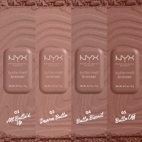 Бронзер Buttermelt 02 All Buttad Up от Nyx Professional Makeup