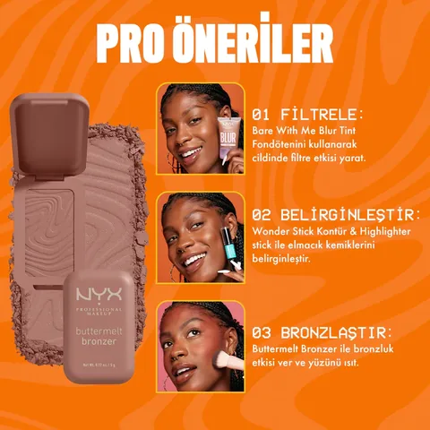 NYX برونزر بوتيرميلت من نيكس بروفيشنال ميك أب 04 بوتا بسكويت