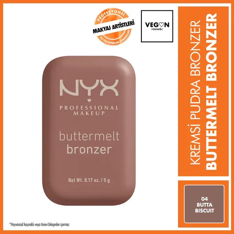 NYX برونزر بوتيرميلت من نيكس بروفيشنال ميك أب 04 بوتا بسكويت