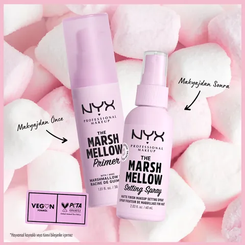 Nyx Professional Makeup Marshmellow Setting Spray Makeup Setting Spray