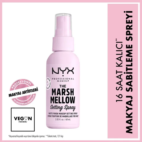 Nyx Professional Makeup Marshmellow Setting Spray Makeup Setting Spray