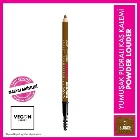 Карандаш для бровей Nyx Professional Makeup Powder Louder 01 блонд