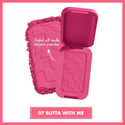 NYX Buttermelt Blush Cremepuder - 07 Butta With Me