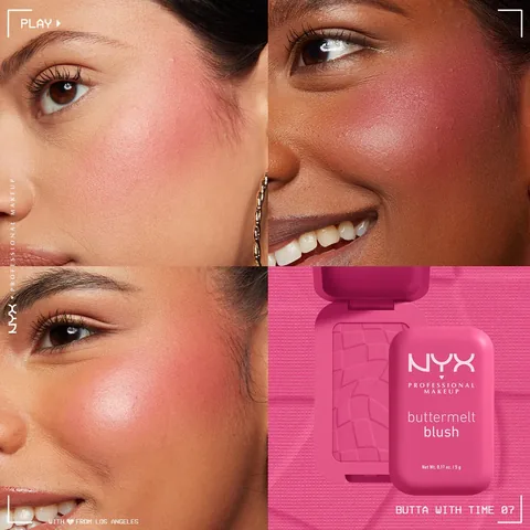 NYX Buttermelt Blush Cremepuder - 07 Butta With Me