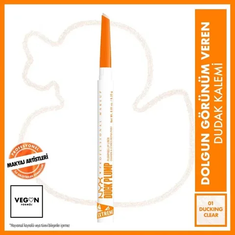 NYX Duck Plump Lippenstift - Lippenvergrößerer und Filler