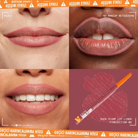 NYX قلم تحديد الشفاه داك بلامب من نييكس بروفيشنال ميك أب وردي