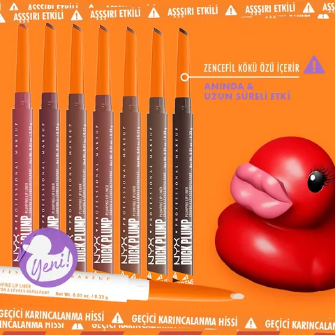 NYX قلم تحديد الشفاه داك بلامب من نييكس بروفيشنال ميك أب وردي