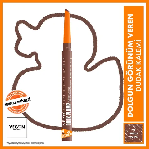 Карандаш для губ Nyx Professional Makeup Duck Plump Subtle Touch