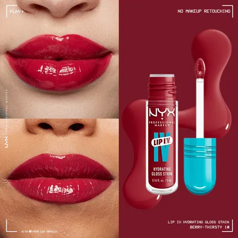 Nyx Lip IV Gloss Tint - Berry Thirsty