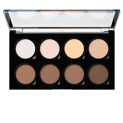 NYX لوحة هايلايتر وكونتور برو من نيكس بروفيشنال ميك أب