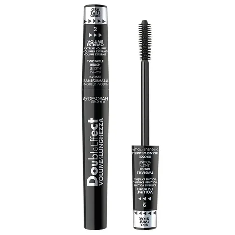 Deborah Double Effect 2-in-1 Volumen- und Längen-Mascara