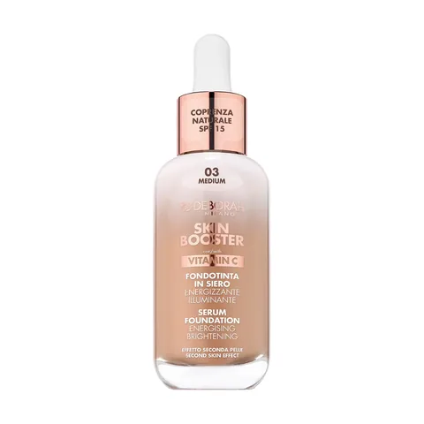 Deborah Skin Booster Serum Foundation 03 - Natural Glow, 30ml