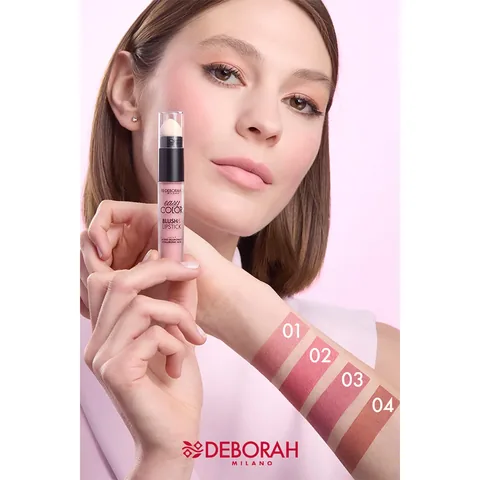 Deborah Easy Color Blush&amp;lip Hyaluronic Acid No: 01