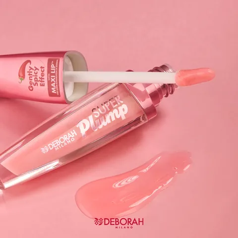 Deborah Super Plump Lip Gloss - Vollere Lippen, Natürlicher Glanz