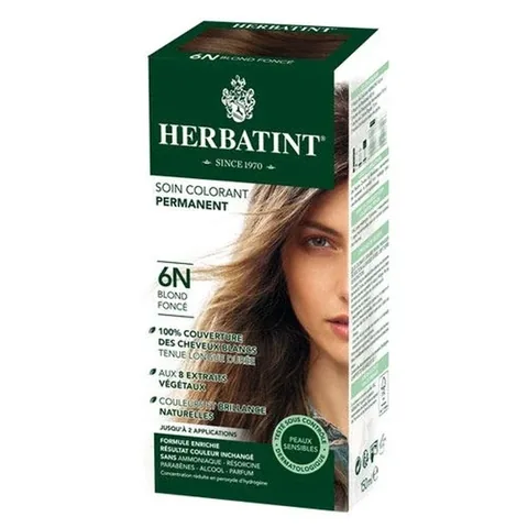 Хна для волос 6N Темный блондин от Herbatint
