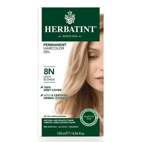 Краска для волос Herbatint 8n Светлый блондин