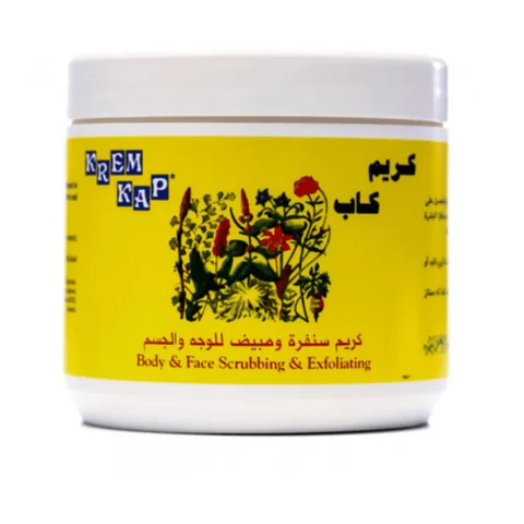 Cream Scrub and Whitener for Face and Body by Cream Cap 500g