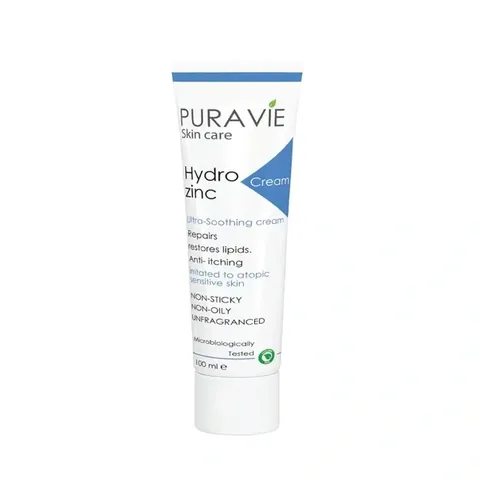 Purea Zinkcreme zur Behandlung von Ekzemen und trockenen Hautentzündungen, 100 ml