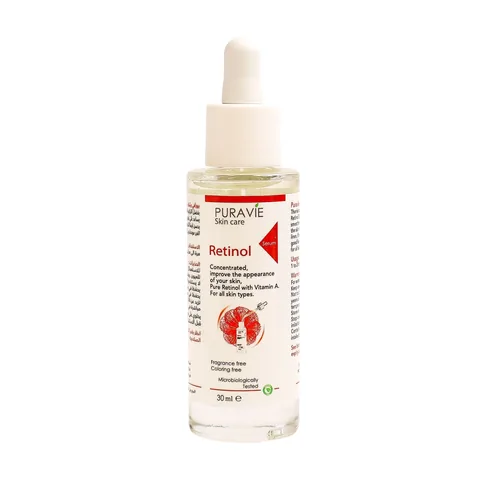 Retinol-Serum mit Vitamin A für alle Hauttypen 30 ml von Pura