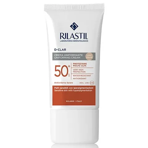 Rilastil D-Clar SPF50+ Anti-Aging Sonnencreme gegen dunkle Flecken