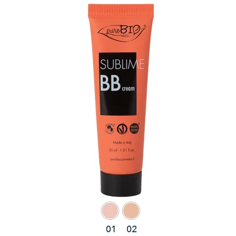 PuroBio Sublime BB Cream 30ml - Leichte, feuchtigkeitsspendende Foundation