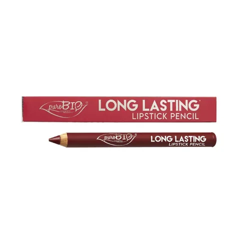 PuroBio Erdbeerrote Langzeit Lippenstift Stift 3,0g