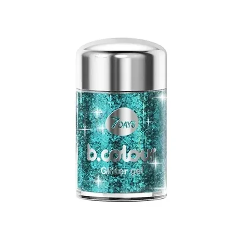 B.Colour 7Days Mini Glitter Gel - Veganer Gesichts- und Körperglanz