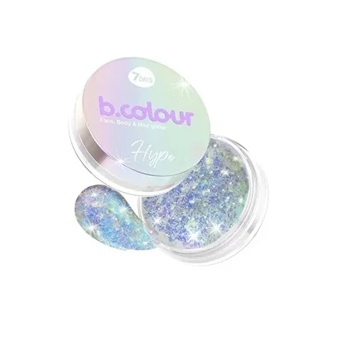 B.Colour 7Days Glitzer - 25g Holografischer Gesicht & Körper Glanz